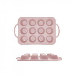 Muffinform aus Silikon 37,5x22cm beige