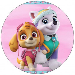 Essbares Papier Paw Patrol - Skye und Everest