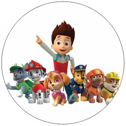 Essbares Papier Paw Patrol