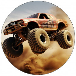 Essbares Papier Monster Truck 19,5cm