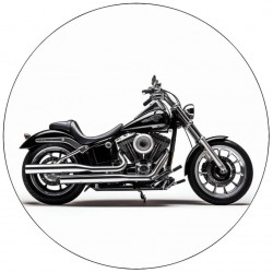 Essbares Papier-Motorrad Harley 19,5cm