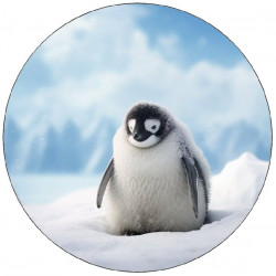 Essbarer Papierpinguin 19,5cm