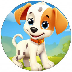 Essbarer Papierwelpe 19,5cm