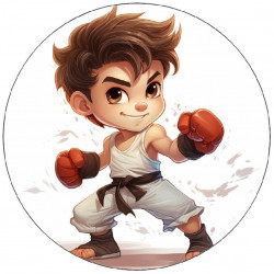 Essbare Papier Boxer 19,5cm