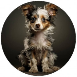 Essbares Papier Border Collie Welpe 19,5cm