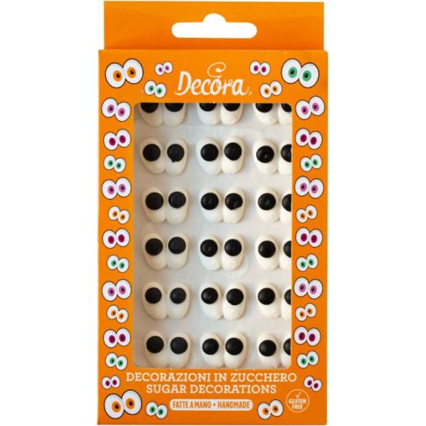 Zuckeraugen Dekoration, 18 Stück