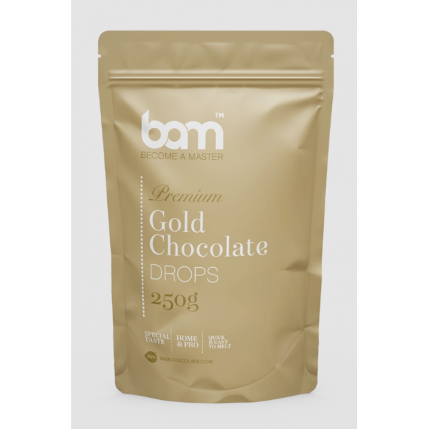 Goldene Schokolade 250g