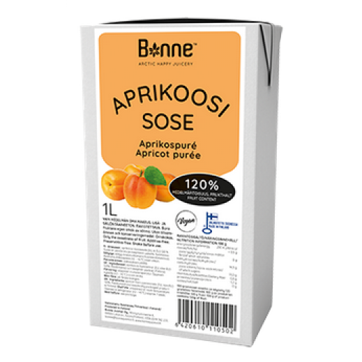 Fruchtpüree 100% Aprikose 1l