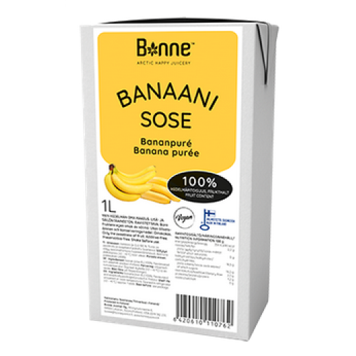 Fruchtpüree 100% Banane 1l