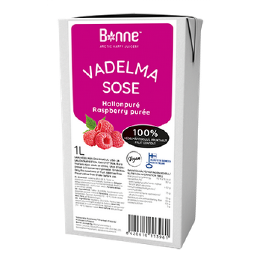 Fruchtpüree 100% Himbeere 1l