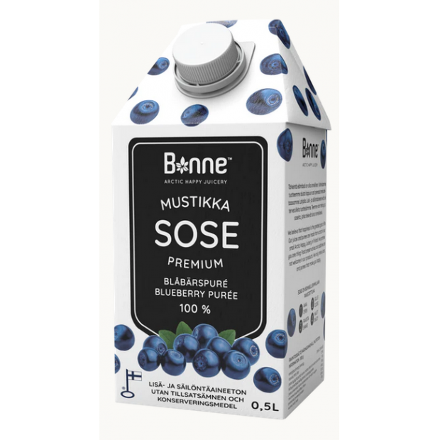 Fruchtpüree 100% Heidelbeeren 0,5l