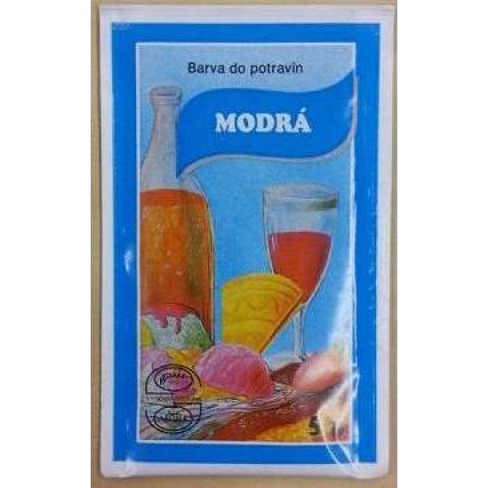 Backzutbar, blau, Pulverfarbstoff (5 g) Blau