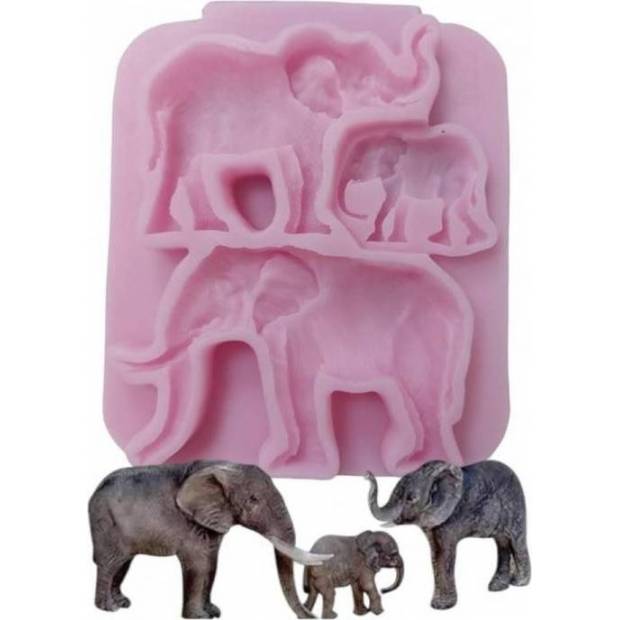 Cesil Silikonform Elefanten