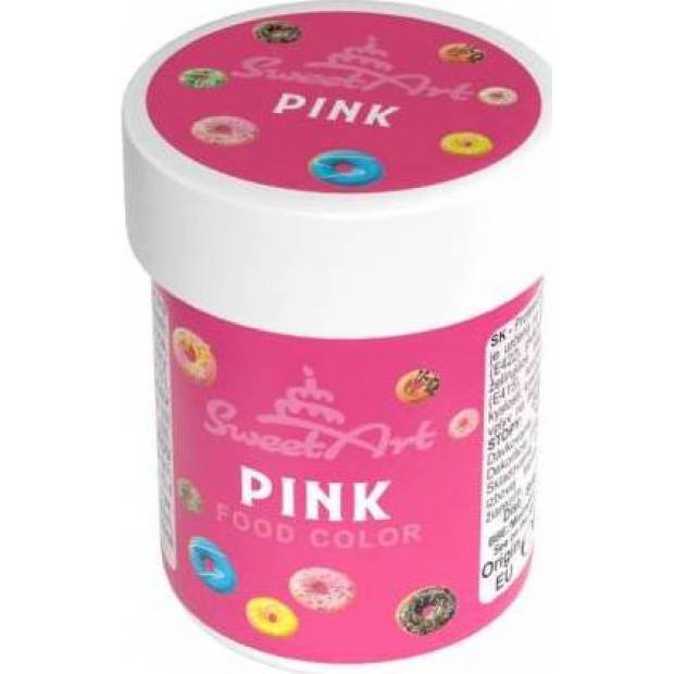 SweetArt Gel-Farbe Rosa (30 g)