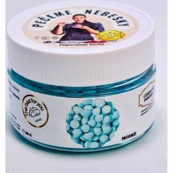 Zuckerbaiser blau (80 g)