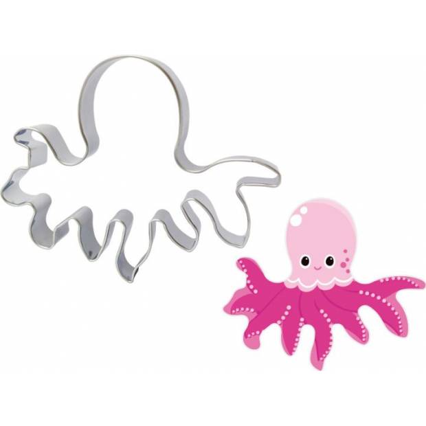 Oktopus-Lebkuchen-Ausstecher 10x9cm