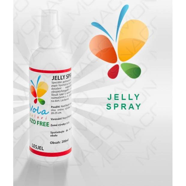 Gelierspray für Früchte und essbares Papier 200 ml