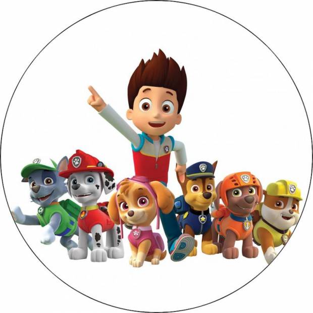 Essbares Papier Paw Patrol