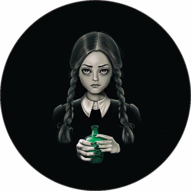 Essbares Papier Mittwoch mit Gift