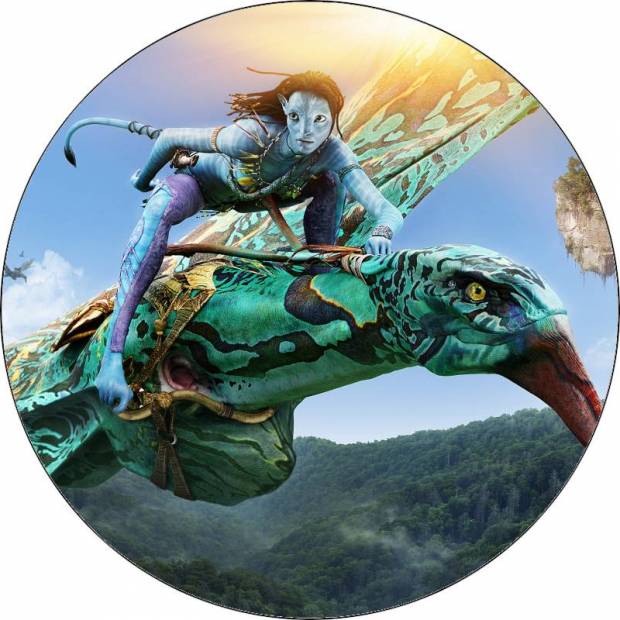 Essbares Papier Avatar Toruk