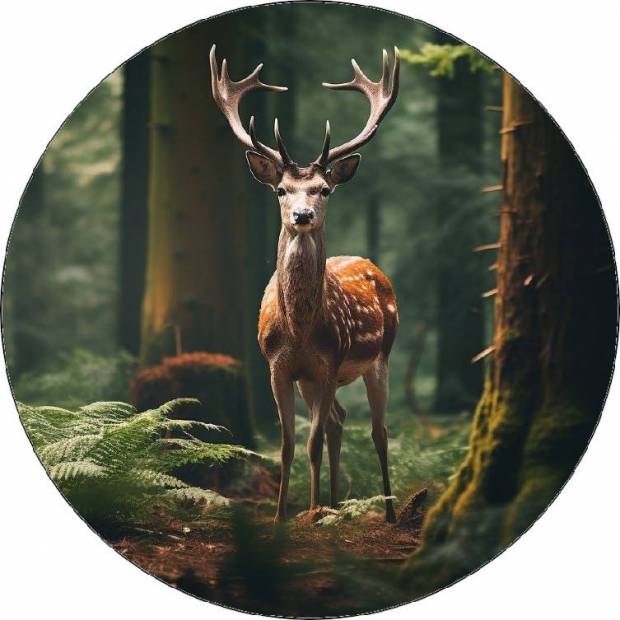 Essbare Papiertanek 19,5cm