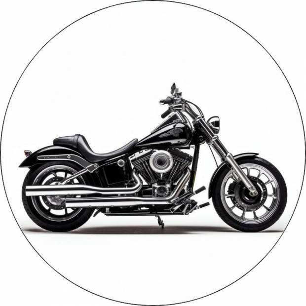 Essbares Papier-Motorrad Harley 19,5cm