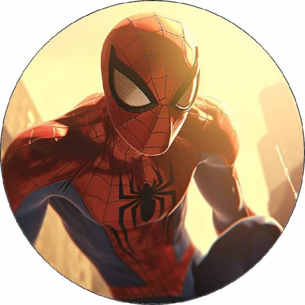 Spiderman essbares Papier 19,5cm