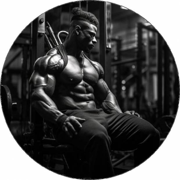 Essbarer Papiermann in Fitness 19,5 cm