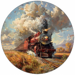 Essbarer Papierzug im Querformat 19,5 cm