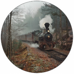 Essbarer Papierzug im Wald 19,5 cm