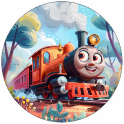 Essbares Papier Thomas die Lokomotive 19,5 cm