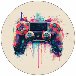 Playstation Controller essbares Papier - 02 19,5 cm