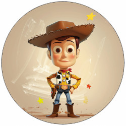 Essbares Papier Toy Story Woody 19,5 cm