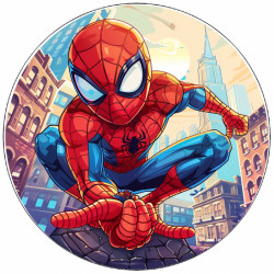 Spider-Man essbares Papier 19,5 cm