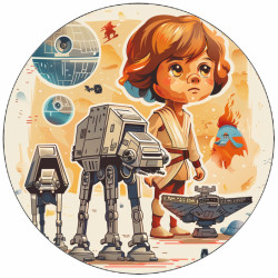 Star Wars essbares Papier 19,5 cm