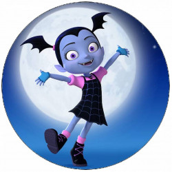 Essbares Papier Vampirina 19,5 cm