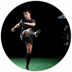 Essbares Papier Cristiano Ronaldo treten 19,5 cm