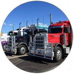 Essbares Papier verschiedene Lastwagen 19,5 cm