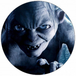 Essbares Papier Herr der Ringe Gollum 19,5 cm