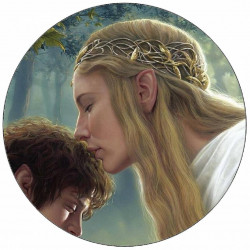 Herr der Ringe Frodo und die Fee 19,5 cm