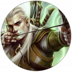 Herr der Ringe Legolas Illustration 19,5 cm