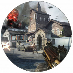 Essbares Papier Call of duty Haus 19,5 cm