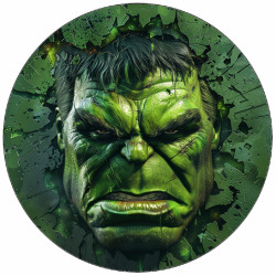 Essbares Papier Transformers Hulk 19,5 cm