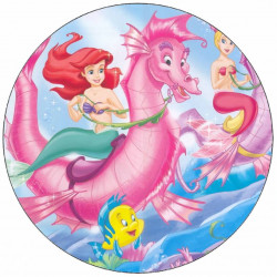 Essbares Papier Ariel auf Seepferdchen 19,5 cm