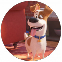 Essbares Papier Das geheime Leben der Haustiere Max 19,5 cm