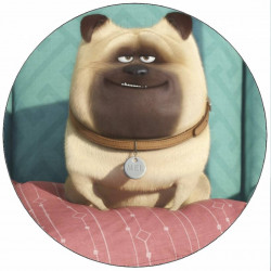 Essbares Papier Das geheime Leben der Haustiere Mel 19,5 cm