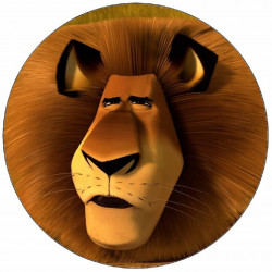 Essbarer Papierlöwe Alex 19,5 cm