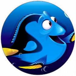 Essbares Papier Dory 19,5 cm