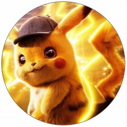 Pikachu essbares Papier 19,5 cm