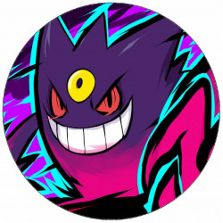 Pokémon Haunter essbares Papier 19,5 cm